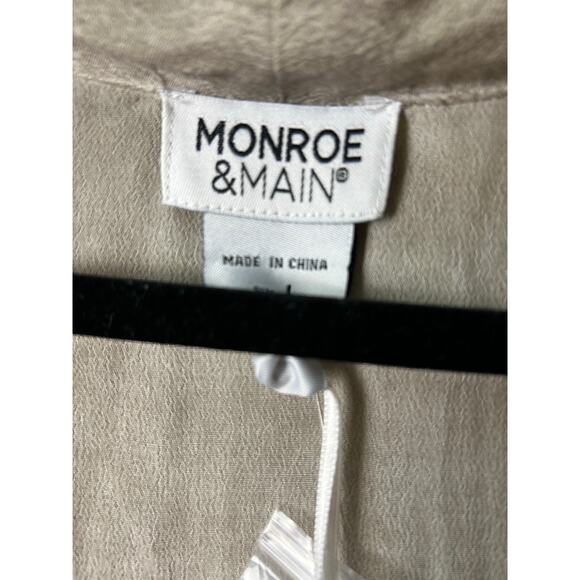 NWT Monroe & MainTunic Top Sand Size L - Picture 5 of 9